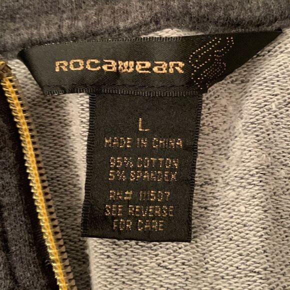 Bocawear Cotton Blend Logo Zipper Women’s Jacket Size L - Picture 8 of 12